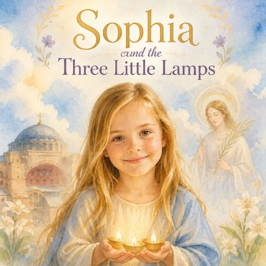 The cover of Sophia's My Saint Story